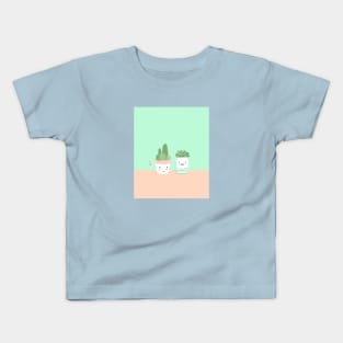 Mr. & Mrs. Cacti Kids T-Shirt